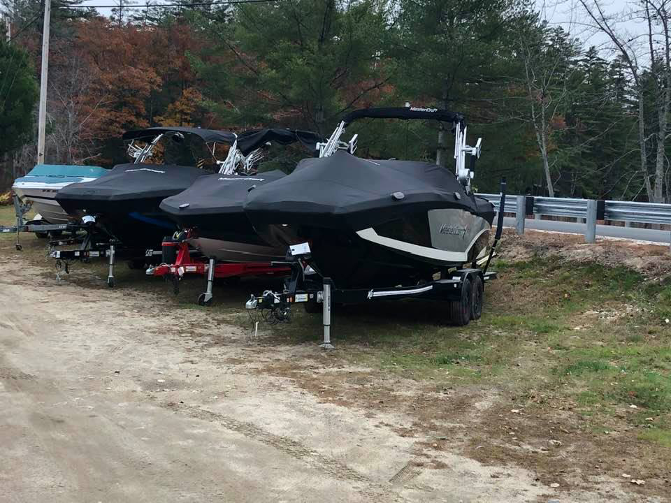 Boats ready for winter